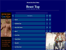 Tablet Screenshot of beast-top.com